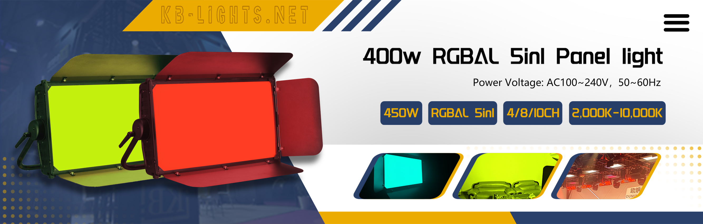 stage lighting supplier Studio lights
